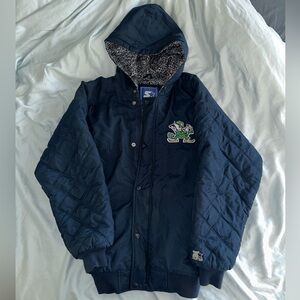 Vintage Notre Dame Quilted Jacket